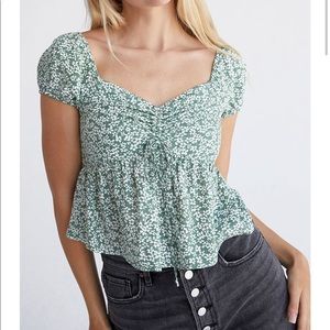 pacsun babydoll top